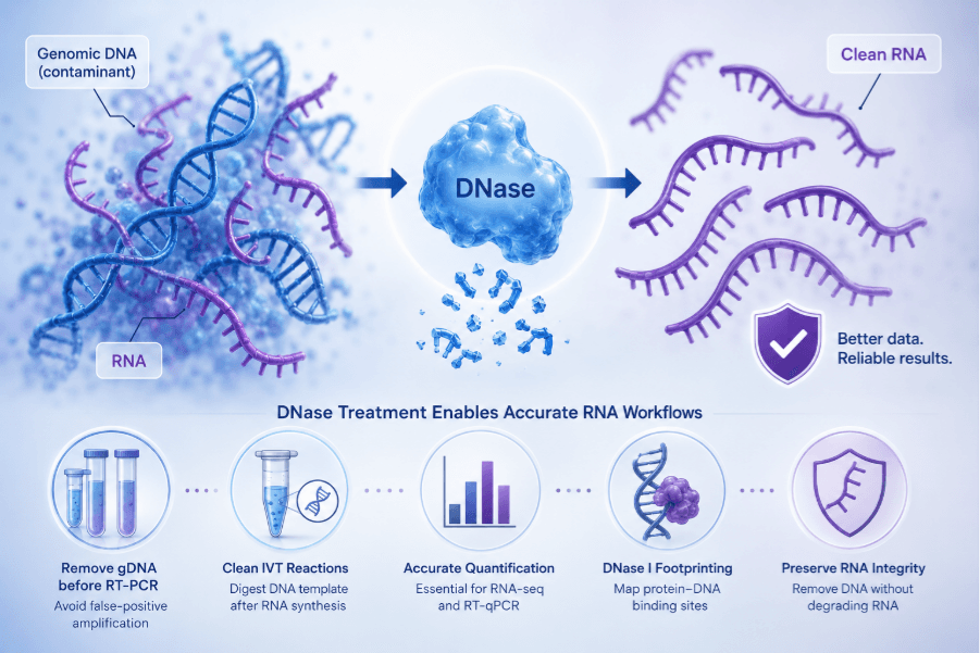 Why DNase matters in RNA-based experiments