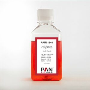 RPMI 1640, w/o: L-Glutamine, w: 2.0 g/L NaHCO3