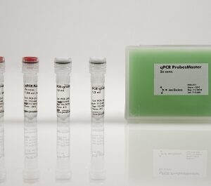 4 tubes and a box for products related to RTPCR